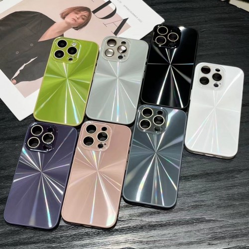 Dazzling Pattern Phone Case For iPhone With Lens Protection